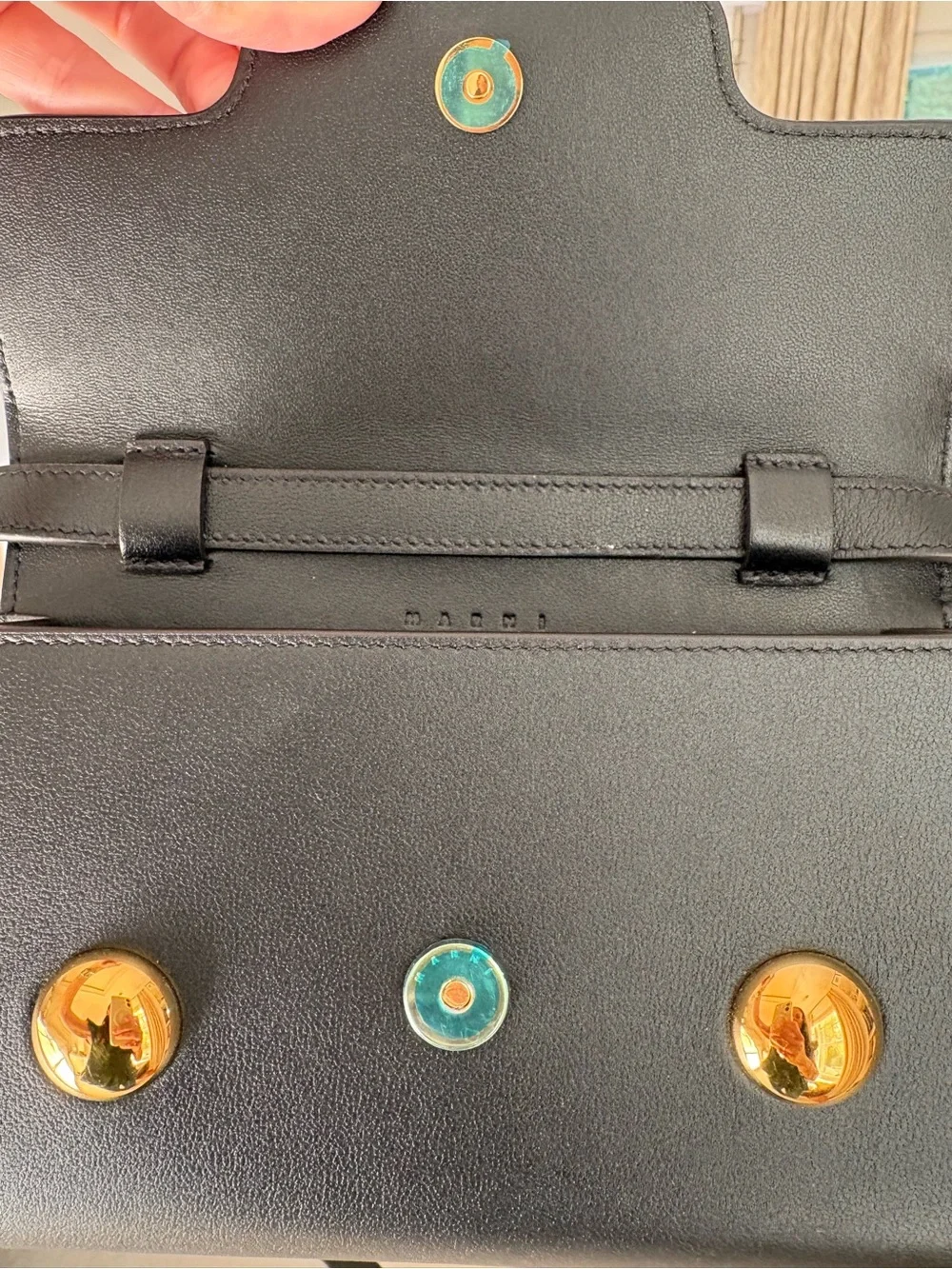 Marni Black Trunkaroo Crossbody Bag NWOT - Picture 11 of 13